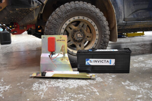 Invicta battery and Piranha battery tray